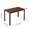5 Pieces Dining Set Including Black Velvet High Back Golden Color Legs Nordic Dining Chair & Creative Design Mdf Dining Table Metal Black Seats 4 Brown Metal Dining Room 4 Leg Square Dining Table With Chair Mdf