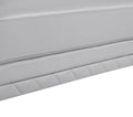 Top Grain Italian Leather Chair Light Gray Foam Leather