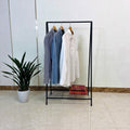 Store Level 1 Ladder To Secure Hangers Black Iron