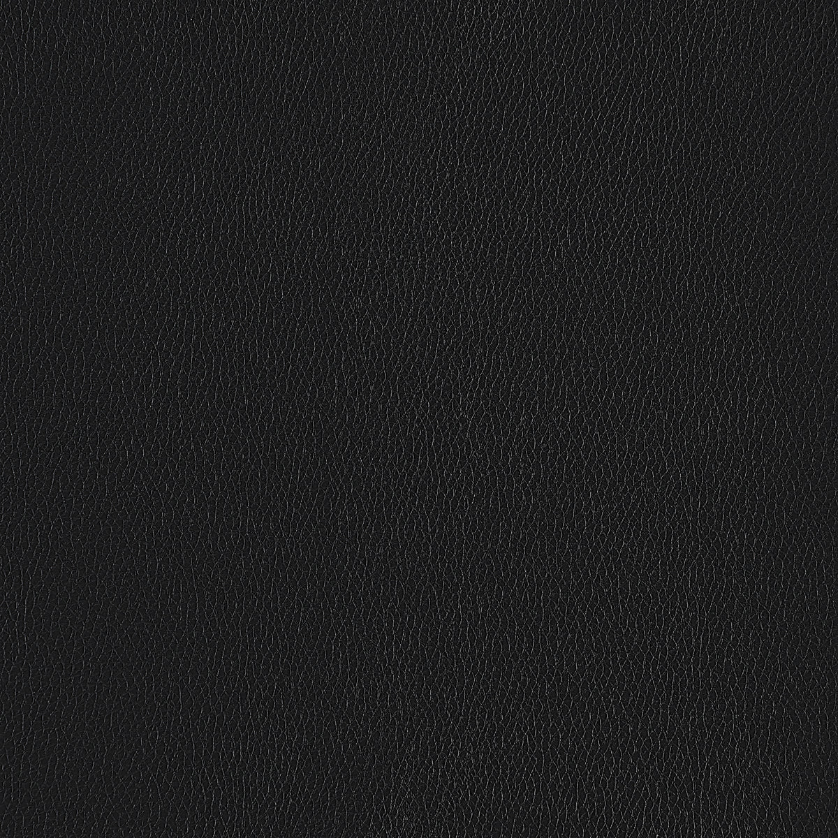 Genuine Leather Ottoman Black Foam Leather