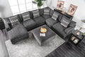 Living Room Lounge Ottoman Gray Chenille Fabric Comfort Cozy Plush Seat Foam Wooden Legs 1Pc Ottoman Only. Gray Chenille Primary Living Space Grey Contemporary,Modern Chenille