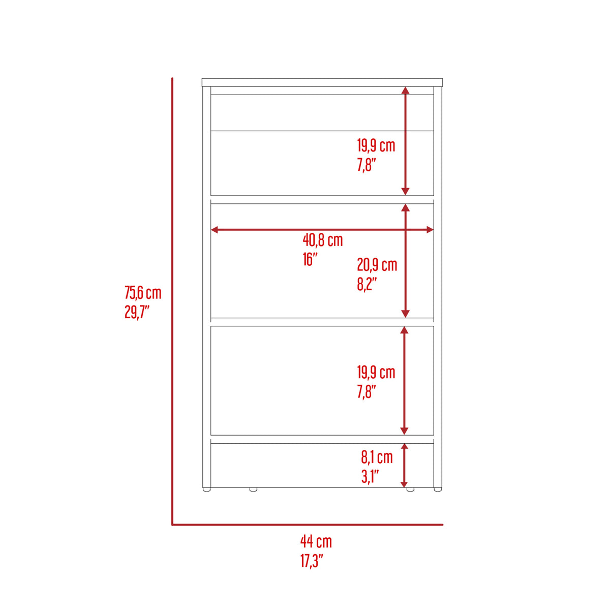 Nashua 4 Shelf Linen Cabinet Light Oak And White White Particle Board
