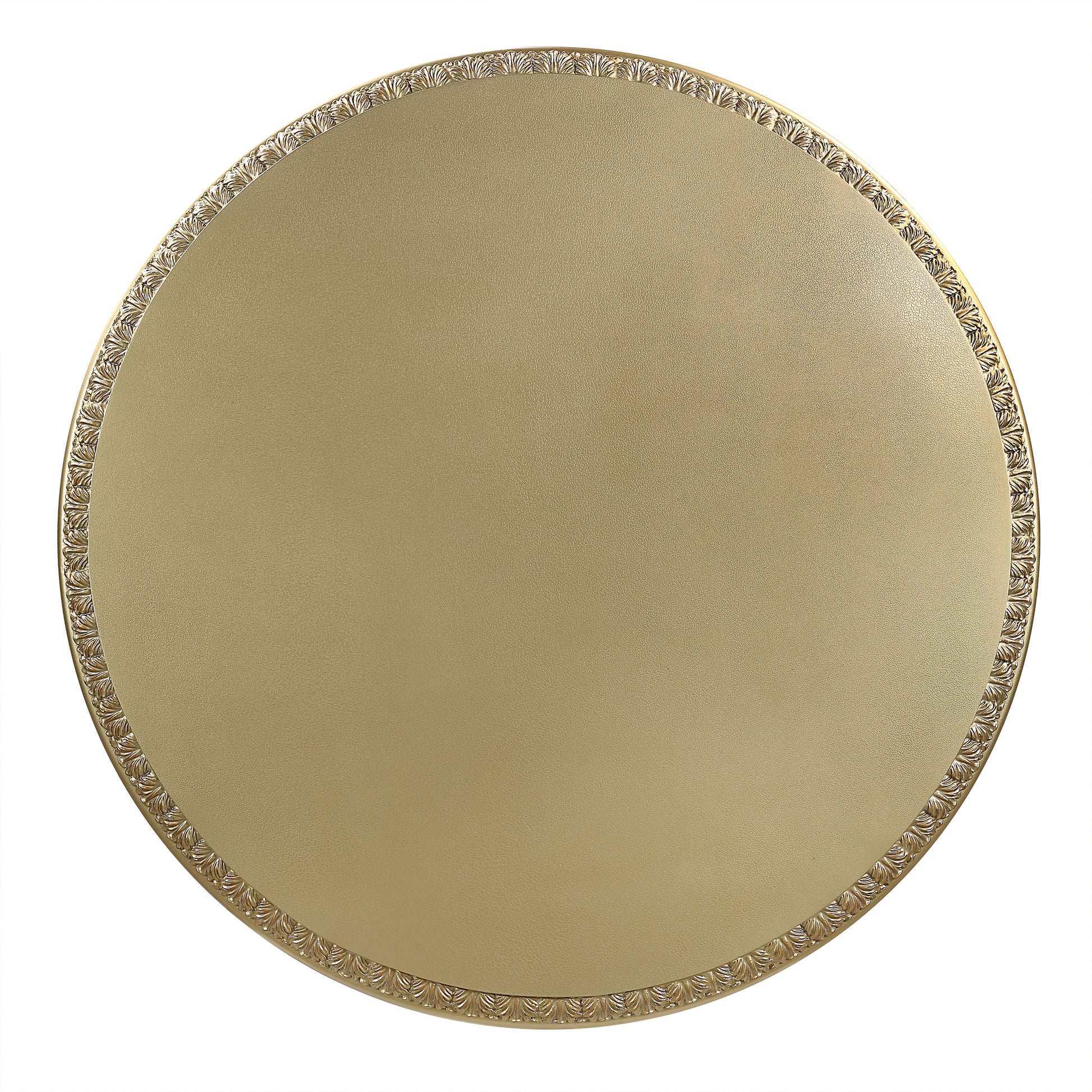 Bernadette Dining Table Gold Finish Dn01469 Gold Mdf