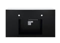 Noralie Tv Stand W Fireplace Mirrored & Faux Diamonds Lv00311 Silver Mdf