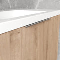 84 Inch Soft Close Doors Bathroom Vanity With Sink, A Small Storage Shelves, 36