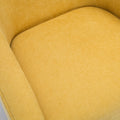 Garland Goldenrod Wood Base Swivel Chair Golden Foam Polyester