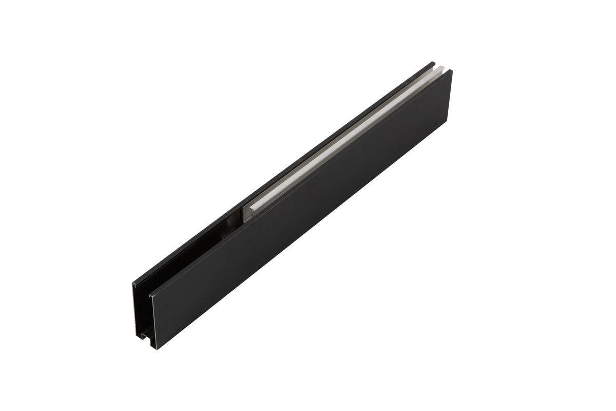 Shower Door Track Only, Brushed Nickel 22D01P05 Bn Brushed Nickel Stainless Steel