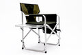 Set Of 3, Folding Outdoor Table And Chairs Set For Indoor, Outdoor Camping, Picnics, Beach,Backyard, Bbq, Party, Patio, Black Green Black Aluminum