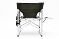 Set Of 3, Folding Outdoor Table And Chairs Set For Indoor, Outdoor Camping, Picnics, Beach,Backyard, Bbq, Party, Patio, Black Green Black Aluminum
