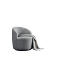 Video Welike Swivel Barrel Chair, Living Room Swivel Chair With Round Storage Chair, 360 Swivel Club Chair, Nursery, Bedroom, Office, Hotel With Upholstered Modern Armchair, Teddy Fabric Grey Teddy Foam Fabric