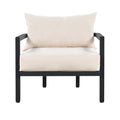 Multi Person Outdoor Steel Sofa Set, Waterproof, Anti Rust And Anti Uv, Suitable For Gardens And Lawns Beige Steel