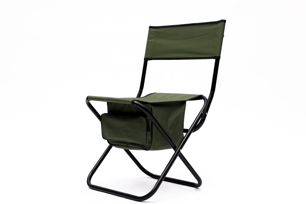 Set Of 3, Folding Outdoor Table And Chair Set For Indoor, Outdoor Camping, Picnics, Beach,Backyard, Bbq, Party, Patio, Black Green Black Aluminum