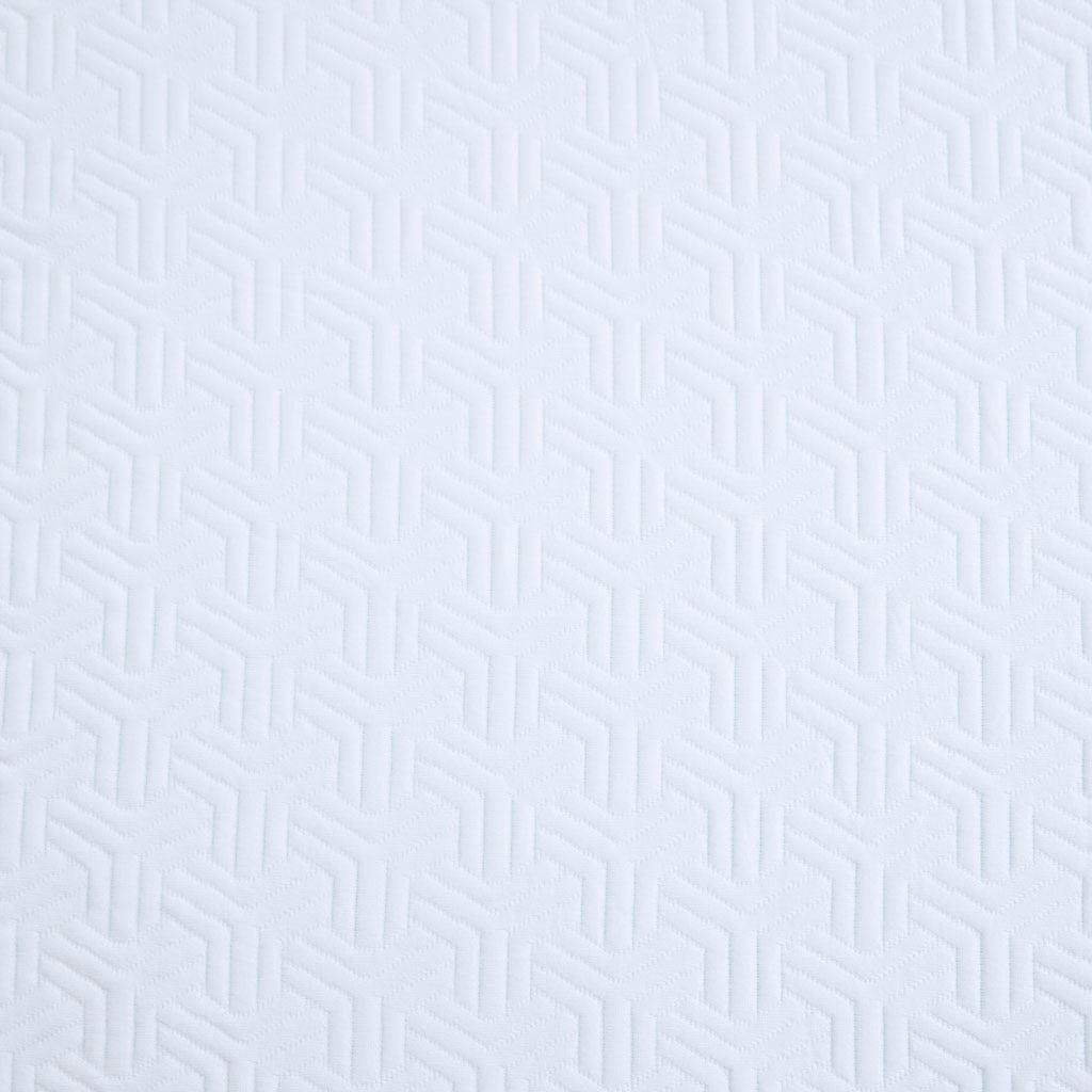 Mattress Topper White Polyester