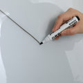 Removable Adjustable Height Tempered Glass Whiteboard, Magnetic Dry Erase Whiteboard, 36' X 24', Home School Supplies Or Home Office Decor Includes 2 Magnets 2 Markers 1 Eraser White Abs Steel Q235