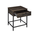 Cliff 3 Piece Brown Lift Top Coffee And End Table Set Brown Mdf