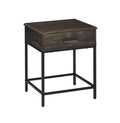 Cliff 3 Piece Brown Lift Top Coffee And End Table Set Brown Mdf