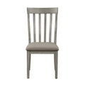 Country Casual Styling 6Pc Dining Set Dining Table With Drawers Bench Side Chairs Light Gray Finish Wooden Contemporary Furniture Wood Wood Gray Seats 6 Wood Dining Room 60 Inches Casual 4 Leg Rectangular Dining Table With Chair And Bench Solid Wood