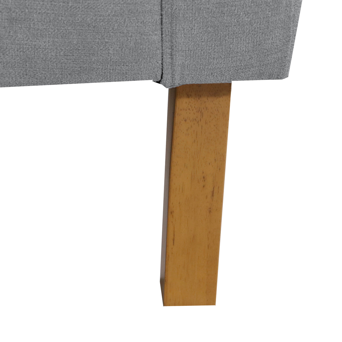 Grey Accent Chair, Living Room Chair, Footrest Chair Set With Vintage Brass Studs, Button Tufted Upholstered Armchair For Living Room, Comfy Reading Chair For Bedroom, Reception Room Grey Linen