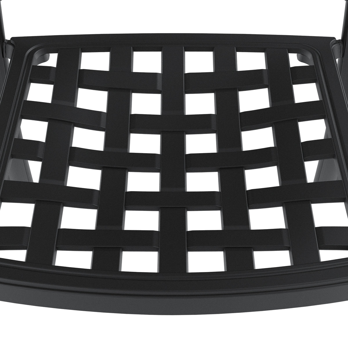 Cushions In Random Colors 5 Piece Set Of Cast Aluminum Patio Furniture With Cushions Yes Dining Set Black Seats 4 Rust Resistant Frame Water Resistant Cushion Garden & Outdoor Complete Patio Sets Aluminium