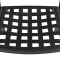 Cushions In Random Colors 3 Piece Set Of Cast Aluminum Patio Furniture With Cushions Yes Dining Set Black Seats 2 Rust Resistant Frame Water Resistant Cushion Garden & Outdoor Complete Patio Sets Aluminium