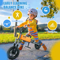 Children'S Outdoor Off Road Electric Bicycle Orange Aluminium Alloy Aluminium Alloy