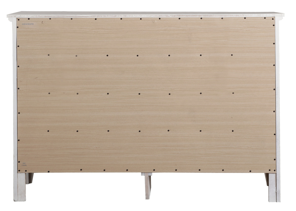 Hammond G5490 D Dresserwhite White Particle Board