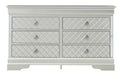 Verona G6700 D Dressersilver Champagne Champagne Particle Board