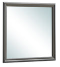 Lorana G6502 M Mirrormetalic Black Black Particle Board