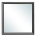 Lorana G6502 M Mirrormetalic Black Black Particle Board