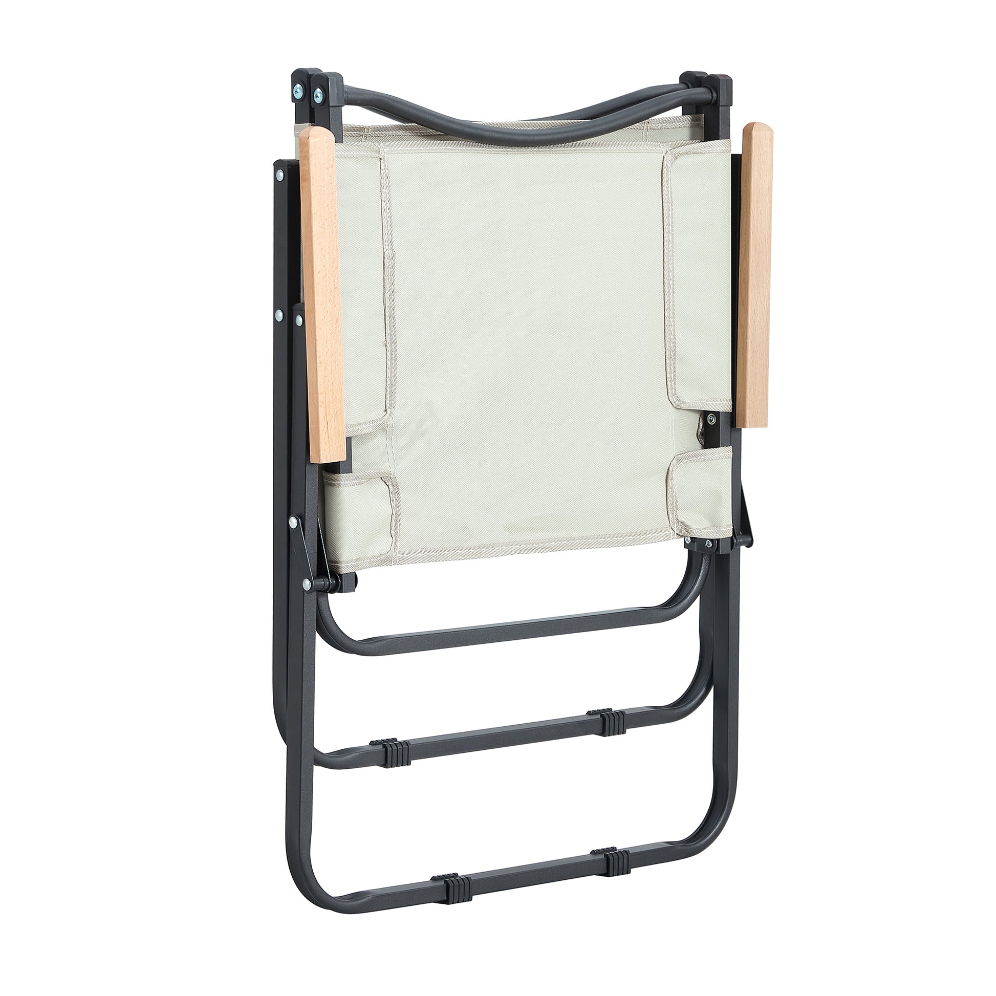 1 Piece Folding Outdoor Chair For Indoor, Outdoor Camping, Picnics, Beach,Backyard, Bbq, Party, Patio, Beige Beige Garden & Outdoor Modern Oxford Fabric