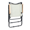 2 Piece Folding Outdoor Chair For Indoor, Outdoor Camping, Picnics, Beach,Backyard, Bbq, Party, Patio, Beige Beige Garden & Outdoor Modern Oxford Fabric