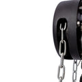 Chain Hoist 2200Lbs 1T Capacity 10Ft With 2 Heavy Duty Hooks,Manual Chain Hoist Steel Construction,Black Black Steel