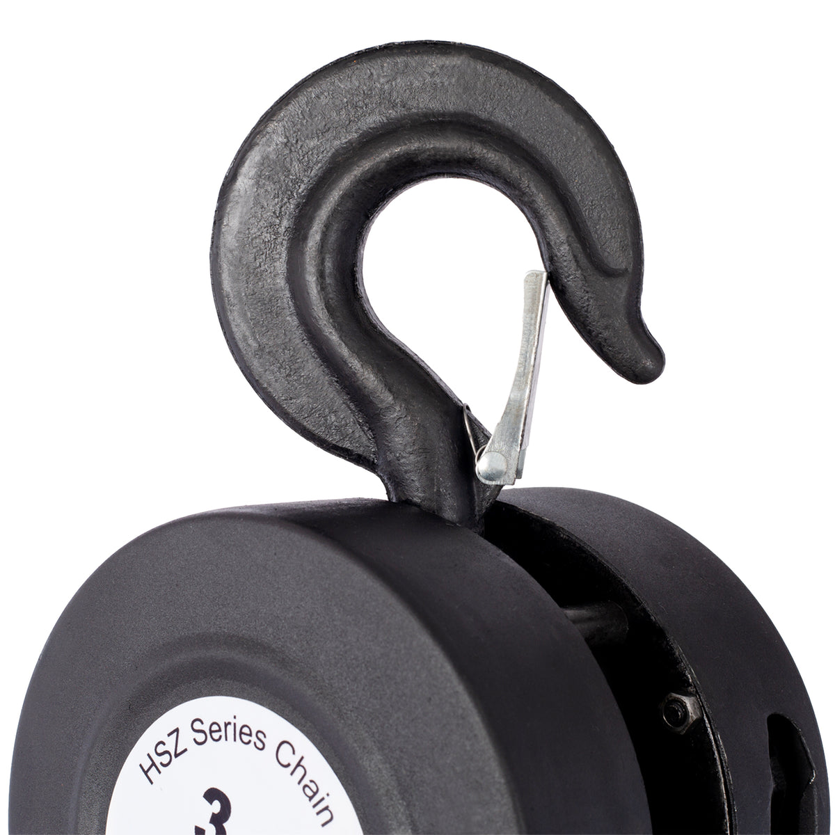 Chain Hoist 11000Lbs 5T Capacity 10Ft With 2 Heavy Duty Hooks,Manual Chain Hoist Steel Construction,Black Black Steel