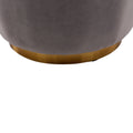 Coolmore 360 Degree Swivel Cuddle Barrel Accent Sofa Chairs, Round Armchairs With Wide Upholstered, Fluffy Velvet Fabric Chair For Living Room, Bedroom, Office, Waiting Rooms Gray Foam Velvet