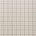 Plaid Rod Pocket And Back Tab Curtain Panel With Fleece Lining Natural Polyester