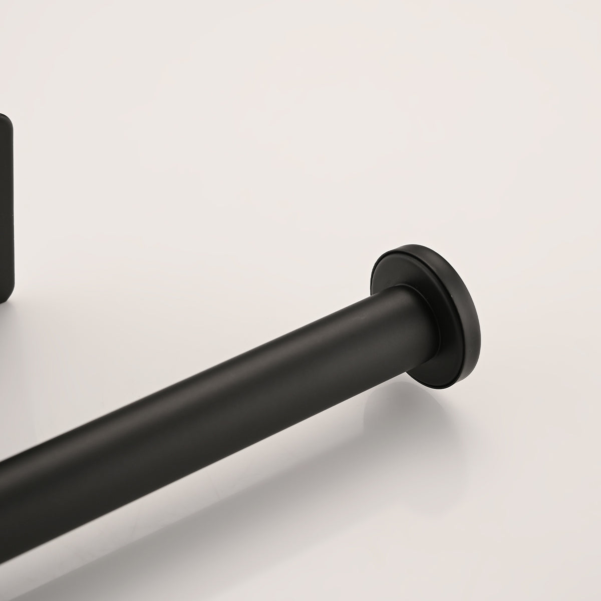 Toilet Paper Holder Self Adhesive, Stainless Steel Rustproof Adhesive Toilet Roll Holder No Drilling Matte Black Stainless Steel