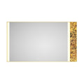 84X 48Inch Led Mirror Bathroom Vanity Mirror With Back Light, Wall Mount Anti Fog Memory Large Adjustable Vanity Mirrornatural Stone Decoration Decoration Follows Led Changes Gold Aluminium