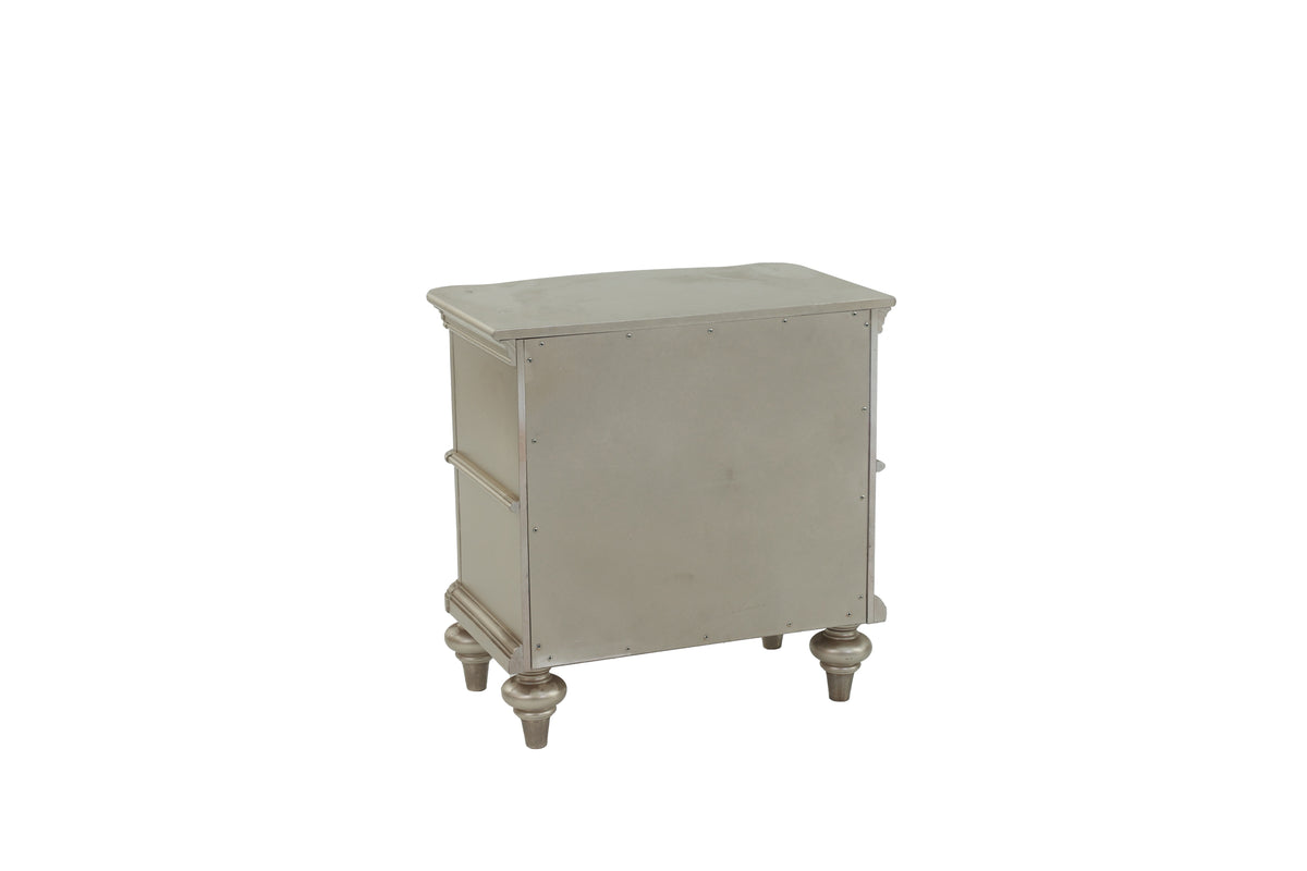 Nightstand In Champagne Champagne Wood