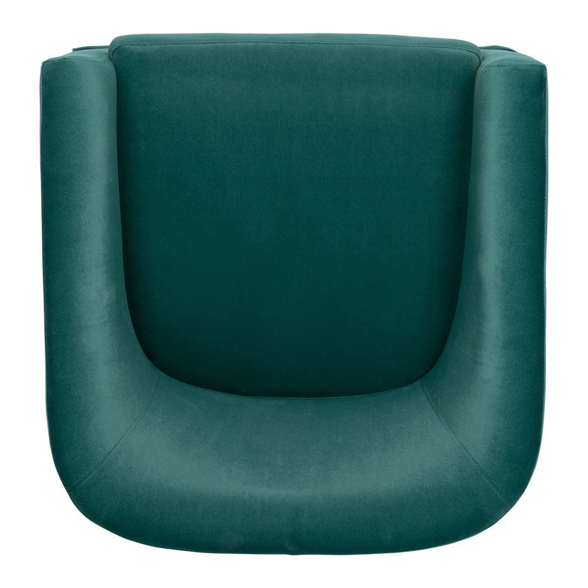 27.36" Wide Swivel Chair Green Polyester