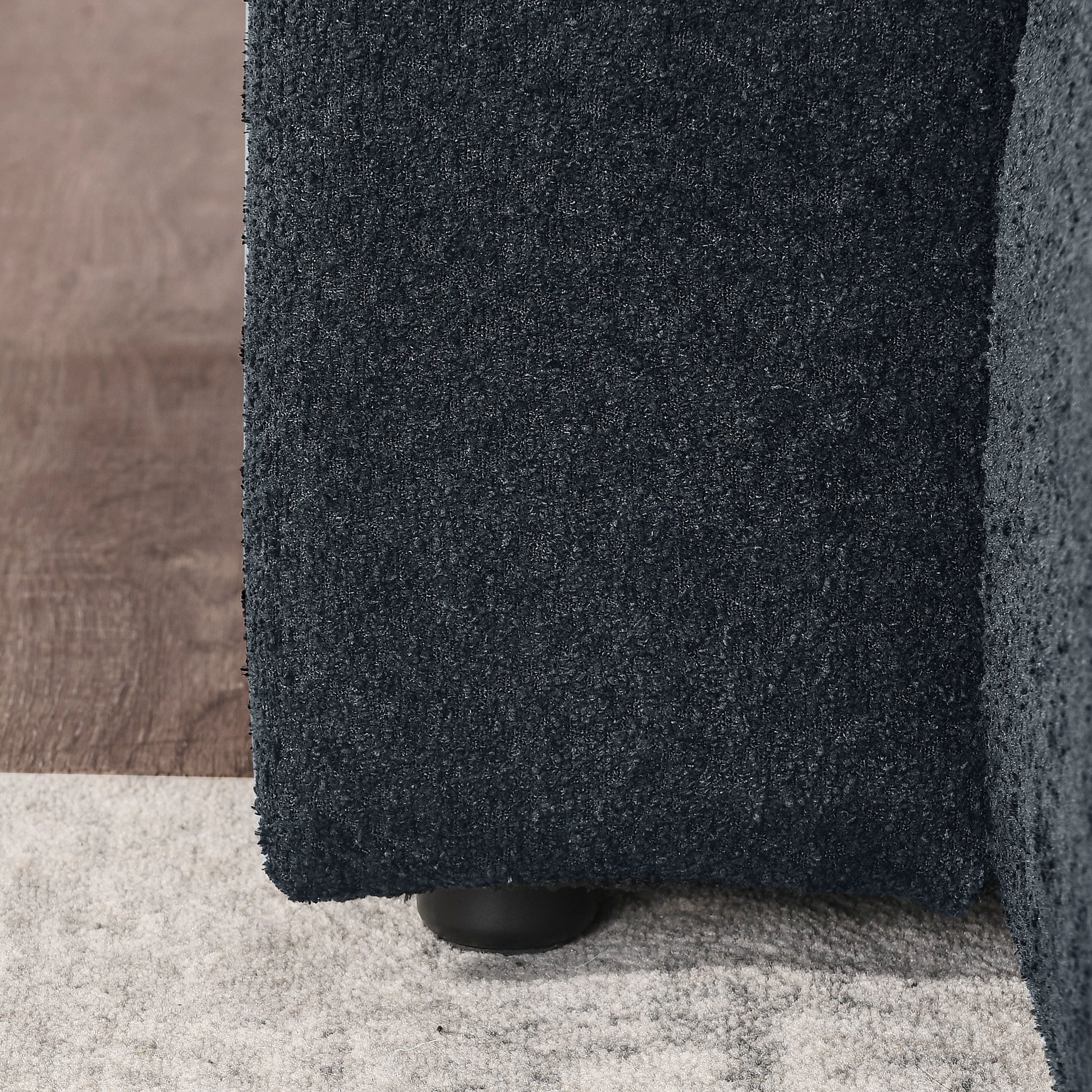 Single Chair For Modular Sofa Black Foam