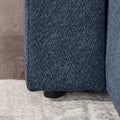 Left Chaise For Modular Sofa Navy Foam