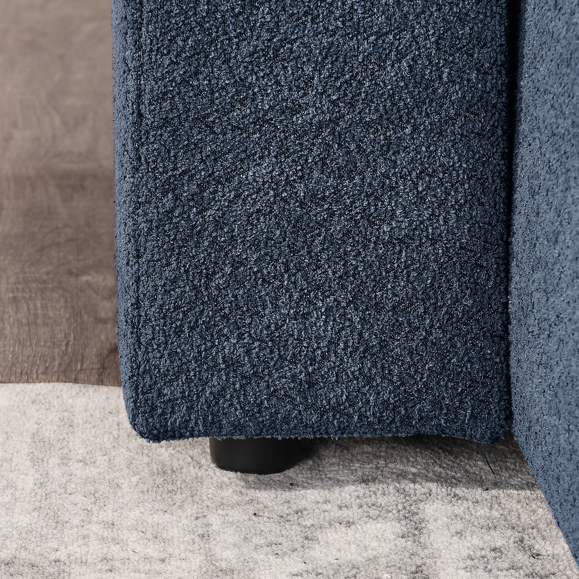 Single Chair For Modular Sofa Navy Foam