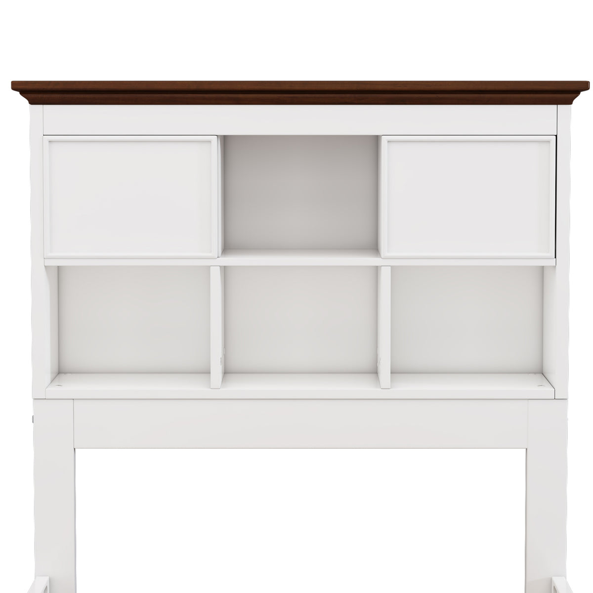 3 Pieces Wooden Captain Bedroom Set Twin Bed With Trundle, Nightstand And Dresser, White Walnut White Walnut Wood