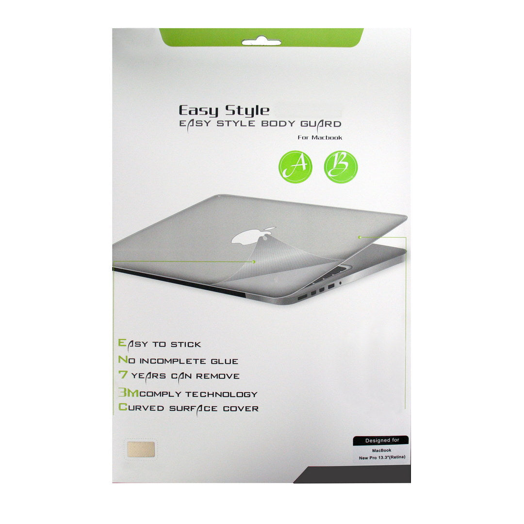 13.3 Retina Macbook Body Guard A B Champagne Gold Champagne Plastic