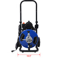 Commercial Sewer Snake Drill Drain Auger Cleaner Cable 60 Feet Long 1 2
