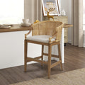 Handcrafted Rattan Counter Stool 25
