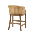 Handcrafted Rattan Counter Stool 25