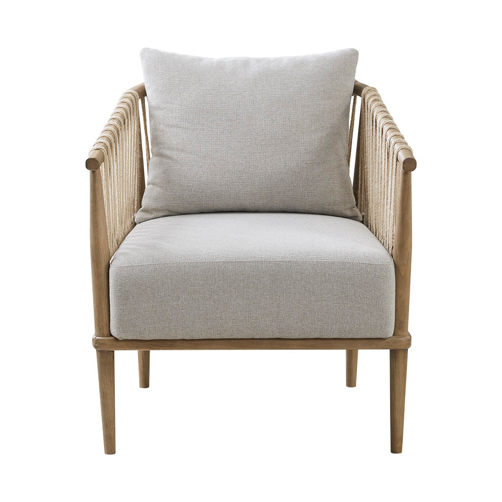 Accent Arm Chair Natural Wood