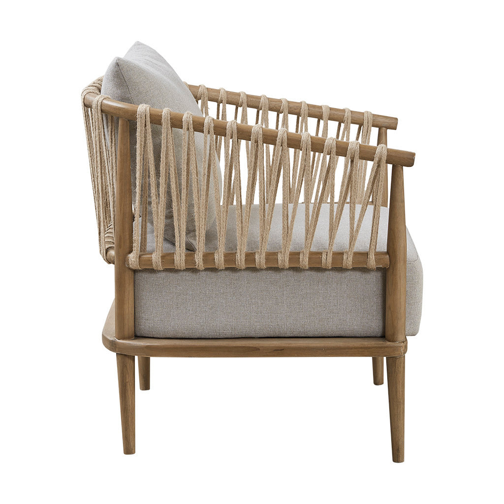 Accent Arm Chair Natural Wood