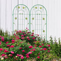 2 Pack Metal Garden Trellis 71